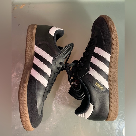 Adidas Samba Classic OG Black Sneakers Worn Once Mens Size 7.5/ Womens 9 EU 40.5 - Picture 5 of 7